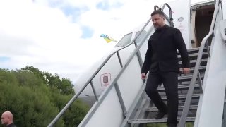 Владимир Зеленский прибыл в Великобританию на переговоры с премьер-министром