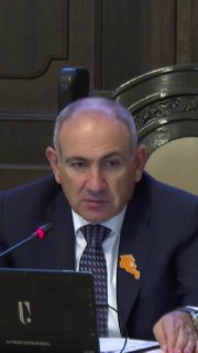 Никол Пашинян выступает с заявлением об антикоррупционной политике в Гегаркунике