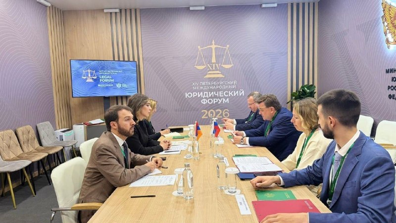 Србуи Галян пригласила главу Минюста РФ на сессию Совета министров юстиции СНГ в Ереван