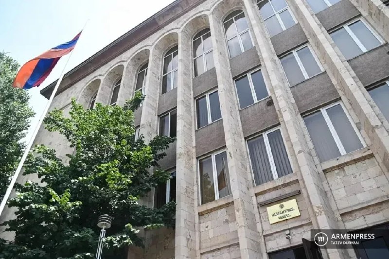 Конституционный суд Армении в Ереване, который рассматривает оспаривание результатов парламентских выборов в регионе Севан.