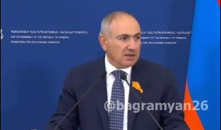 Премьер-министр Армении Никол Пашинян на пресс-конференции