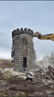 Демонтаж незаконных построек на берегу озера Севан, Гегаркуник