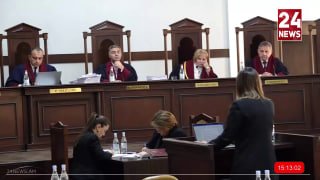 Здание Административного суда Армении в Ереване, где рассматривался иск по выборам в Севане
