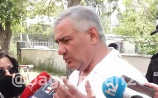 Самвел Карапетян в студии севанского телеканала обсуждает легитимность власти