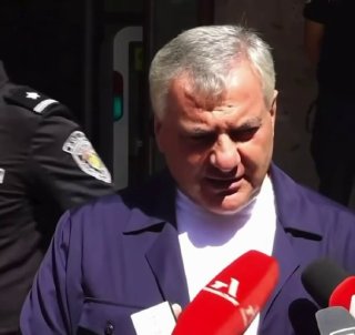 Самвел Карапетян и Гегам Вардеванян на празднике Вардавар в Армении