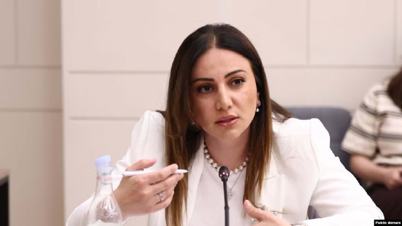 Кандидаты Арусяк Манавазян и Артур Ованнисян в Севане