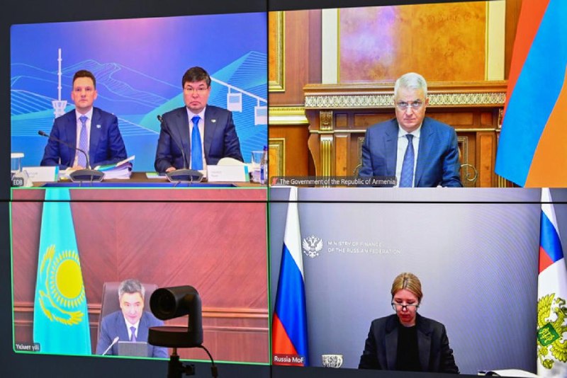 Мгер Григорян на заседании Совета ЕАБР, Гегаркуник