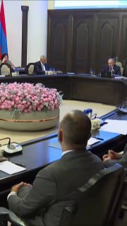 Никол Пашинян выступает с заявлением об экспорте в ЕС
