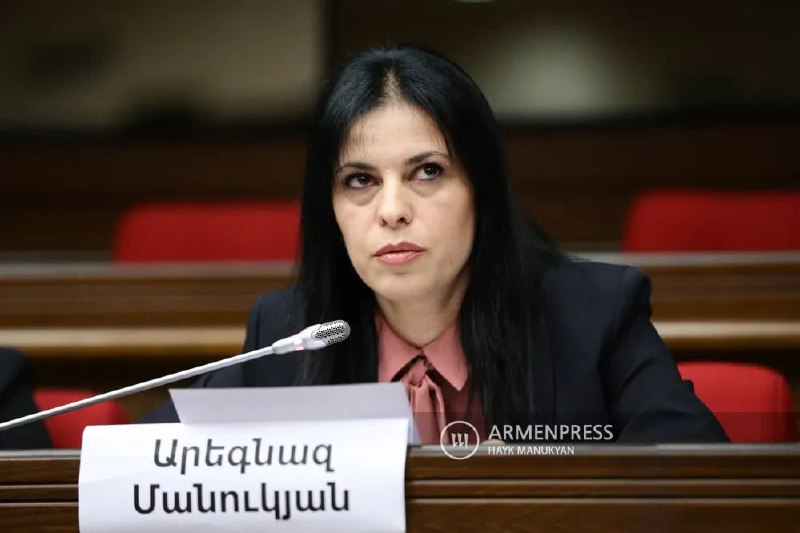 Арегназ Манукян, член правления партии «Мать Армения», арестована в Гегаркунике