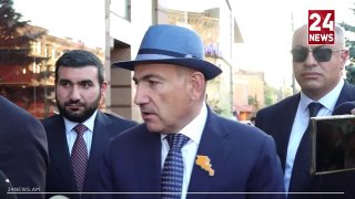 Никол Пашинян на брифинге о возможном уходе Алена Симоняна, Гегаркуник