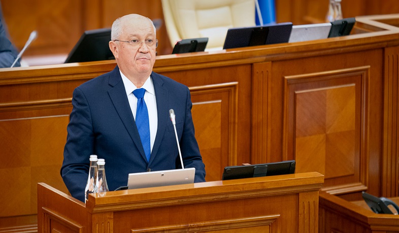 Дорин Речан на пресс-конференции, Молдова